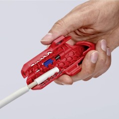 KNIPEX ErgoStrip Stripping Tool - Precision and Comfort for Effortless Wire Stripping (4003773079927)